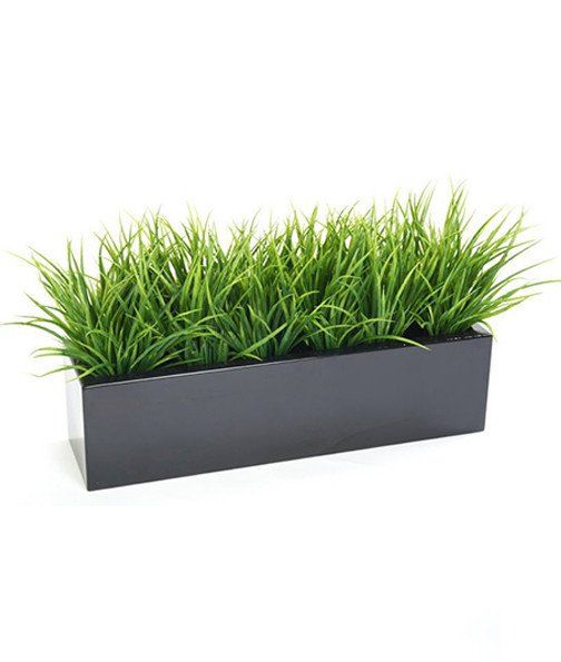 GRASS RECTANGLE Terracotta Espresso