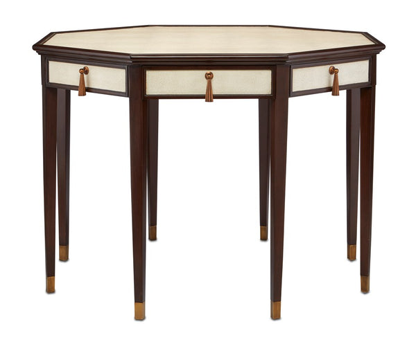 Evie Shagreen Entry Table