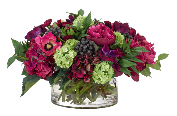 PEONY Anemone, Fuchsia Purple