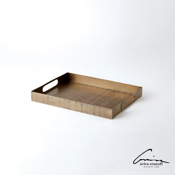 KOKORO Etched Rectanglar Tray - Small