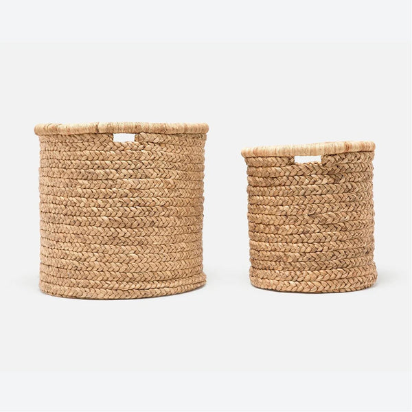 DOVER XL Round Woven Basket, Set of 2