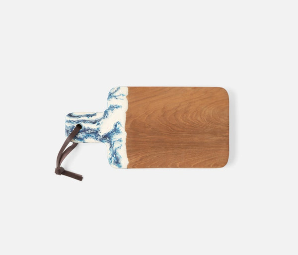 AUSTIN Blue Swirled Serving Board