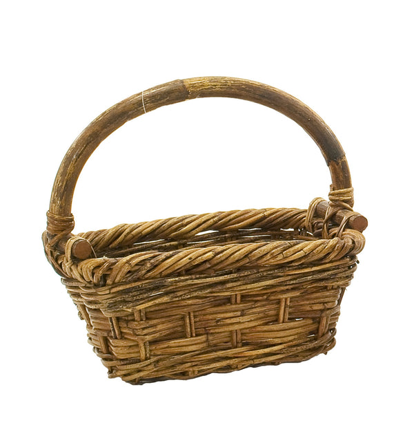 Basket Handwoven Reed