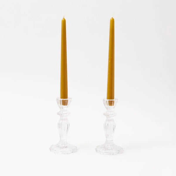 Lace Edge Candle Holders (Pair)