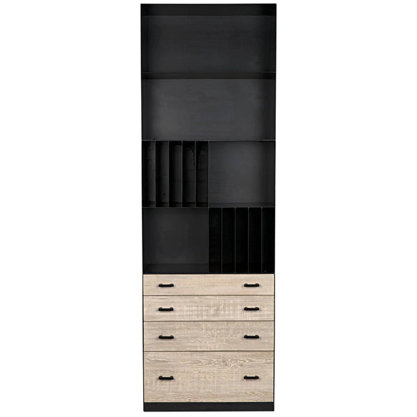 ARMSTRONG Bookcase Steel - Black