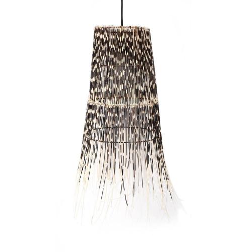 Natural Lampshades Porcupine Quill Cone
