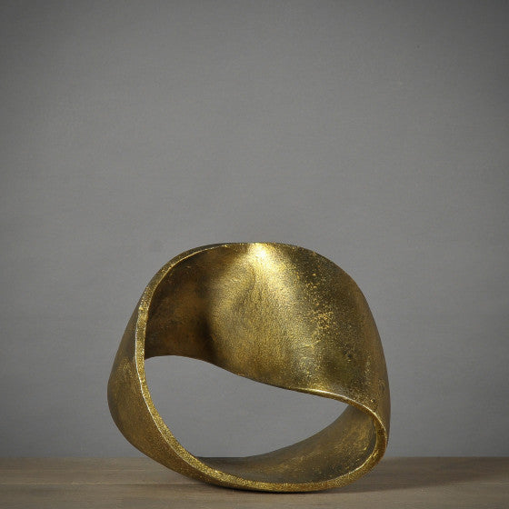 Gold Moebius Ring