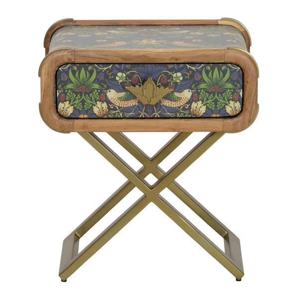 STRAWBERRY THIEF SIDE TABLE IN MULTI